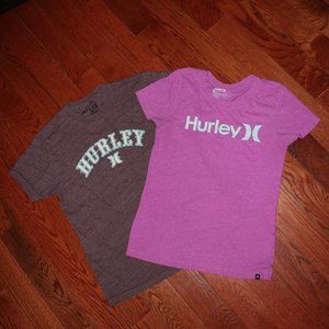 2 Hurley T shirts